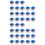 200Pièces Yeux Googly Bleus Pour Éducation Enfant 5