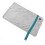 Compact USB Heated Knee & Shoulder Blanket - Silver for Home/Office 16