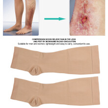 Medizinische Kompressions-Kniestrümpfe 20-32mmHg Hautfarbe S-XXL