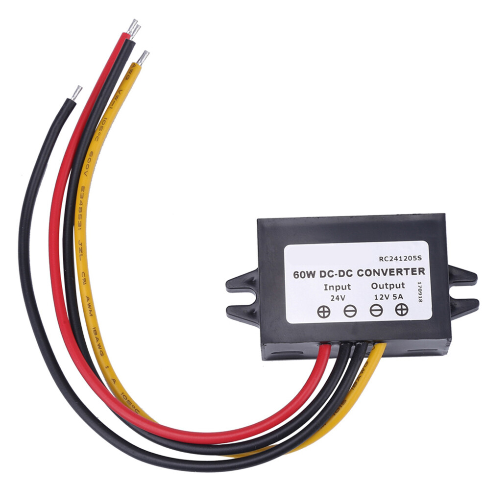 DC24V to 12V 5A 60W Step Down Converter Buck