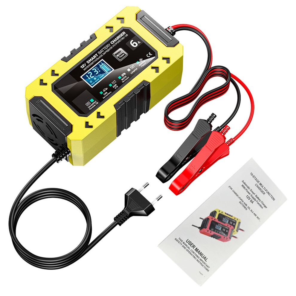 Automatic Trickle Battery Charger, 12V 6A 8320539352077