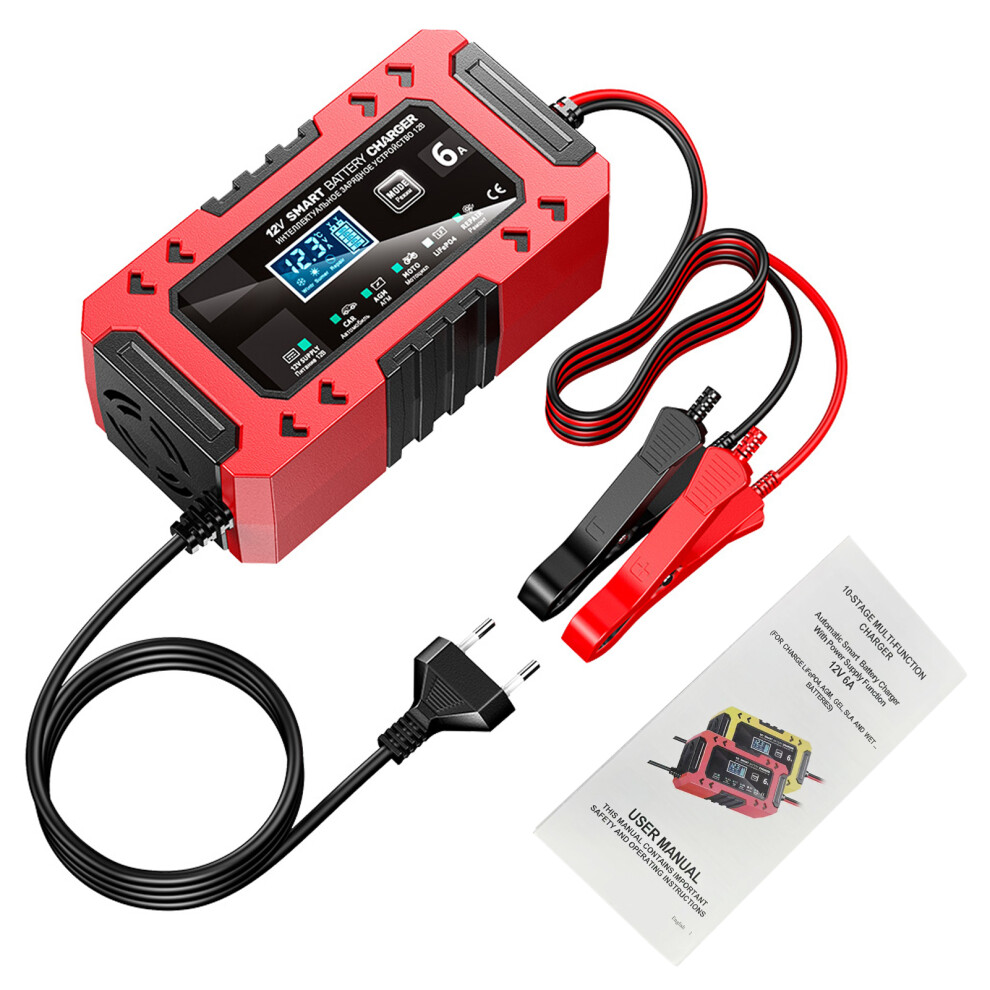 Automatic Trickle Battery Charger, 12V 6A 8320539352107