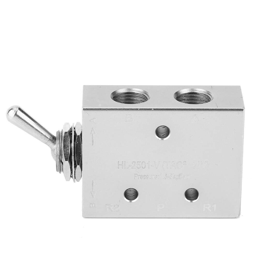 Toggle Switch Valve 2-Position 5-Way Mechanical