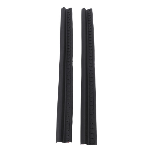 1 Pair Door Sill Entry Guard Scuff Plate Rubber
