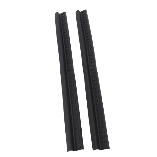1 Pair Door Sill Entry Guard Scuff Plate Rubber 2