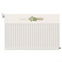 Radiator Dust Cover Decorative Fabric Shield For Home Heating Radiator Protection Anti-Smoke Wall Guard White 160 cm