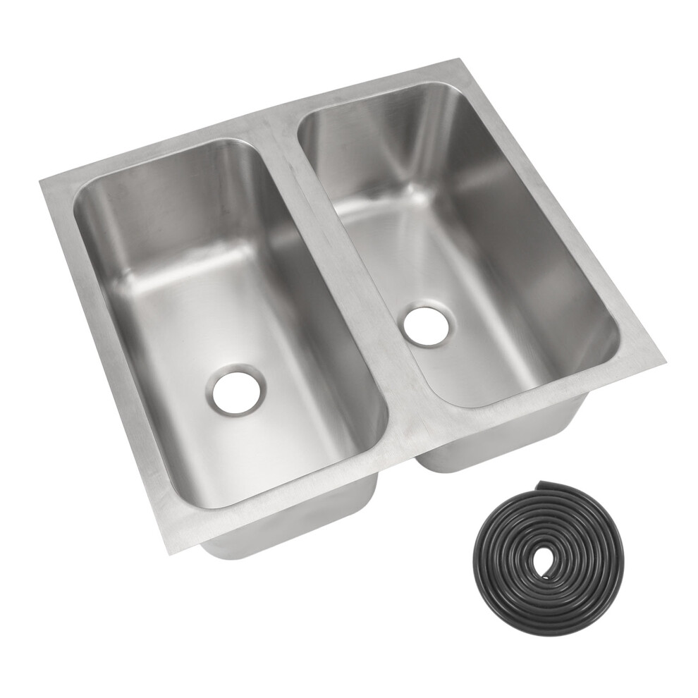Rv Sink 304 Stainless Steel Square Kitchen Double 8320539352800