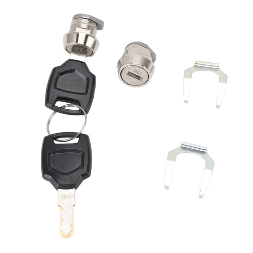 Motorcycle Top Box Lock Cylinder Core Plug and 2