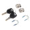 Motorcycle Top Box Lock Cylinder Core Plug and 7