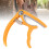 Plastic Guitar Capo Bridge Pin Remover for 4-6 String Ukulele, Yellow 7
