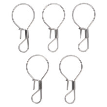 5PCS Fishing Locks Stainless Steel Single Handed