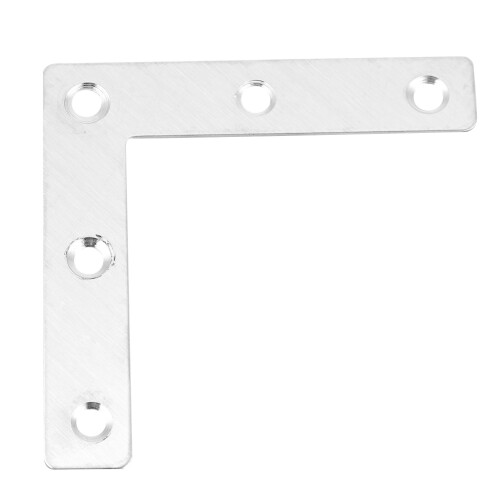 50pcs Stainless Steel L shaped Corner Plate 2