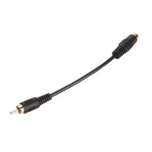 Mini DIN 4 Pin to RCA S Video Adapter Cable for DVD, PC, HDTV