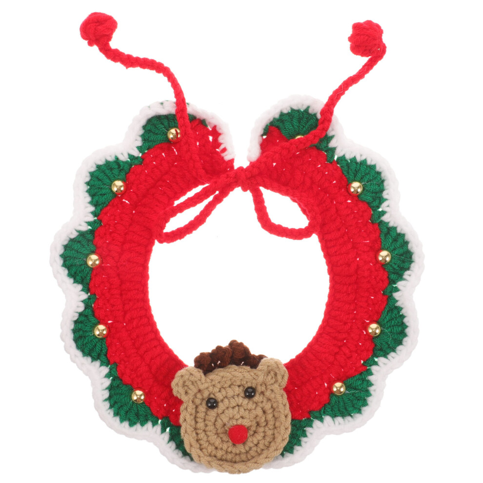 Urocza Chusta śWiąTeczna Dla Psa I , CiepłY Akcesorium Dekoracyjny-image