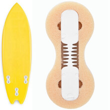 Surfboard Finanzschuh-Boxen Plug 0 Nylon Kunststoff 9,7x4,4x1,5 cm Set