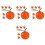 24Pcs Artificial Small Oranges Foam Models Lifelike Orange Decor Props 5