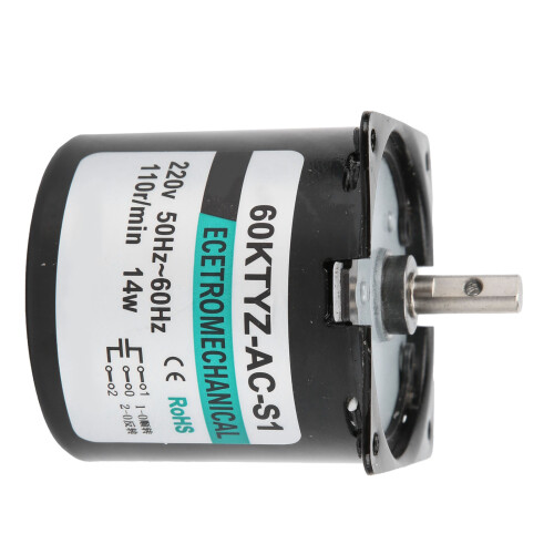 AC Synchronous Motor 14W Permanent Magnet Low 1