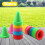 50 Pieces Track Training Cones Roller Skating 6