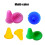 50 Pieces Track Training Cones Roller Skating 2