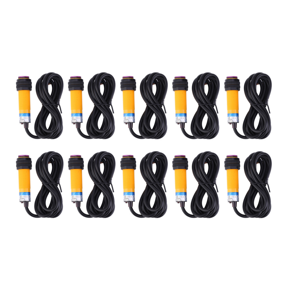 10Pcs JYIO Photoelectric Switch PNP NO Diffuse