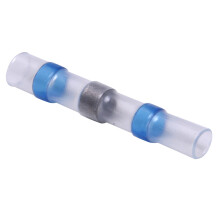Langlebige 50 Stück Schrumpfverbinder für Kabelquetschverbinder wasserdicht 16-14AWG