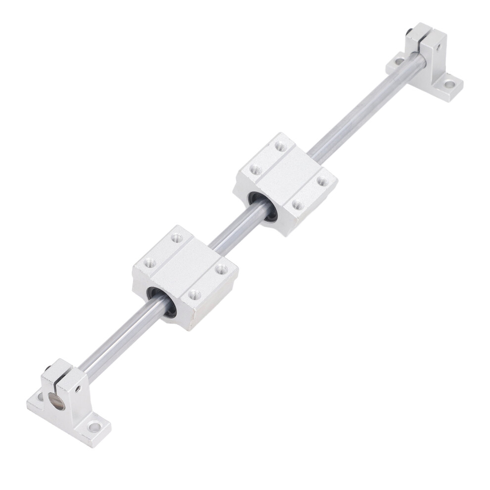 4Pcs Linear Ball Bearings Kit With 2Pcs Metal Shaft Rods For Cnc Machines, 10Â250Mm 7901349711097