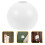 2 stuks pendelarmatuur plafondlamp halfrond accessoire 11