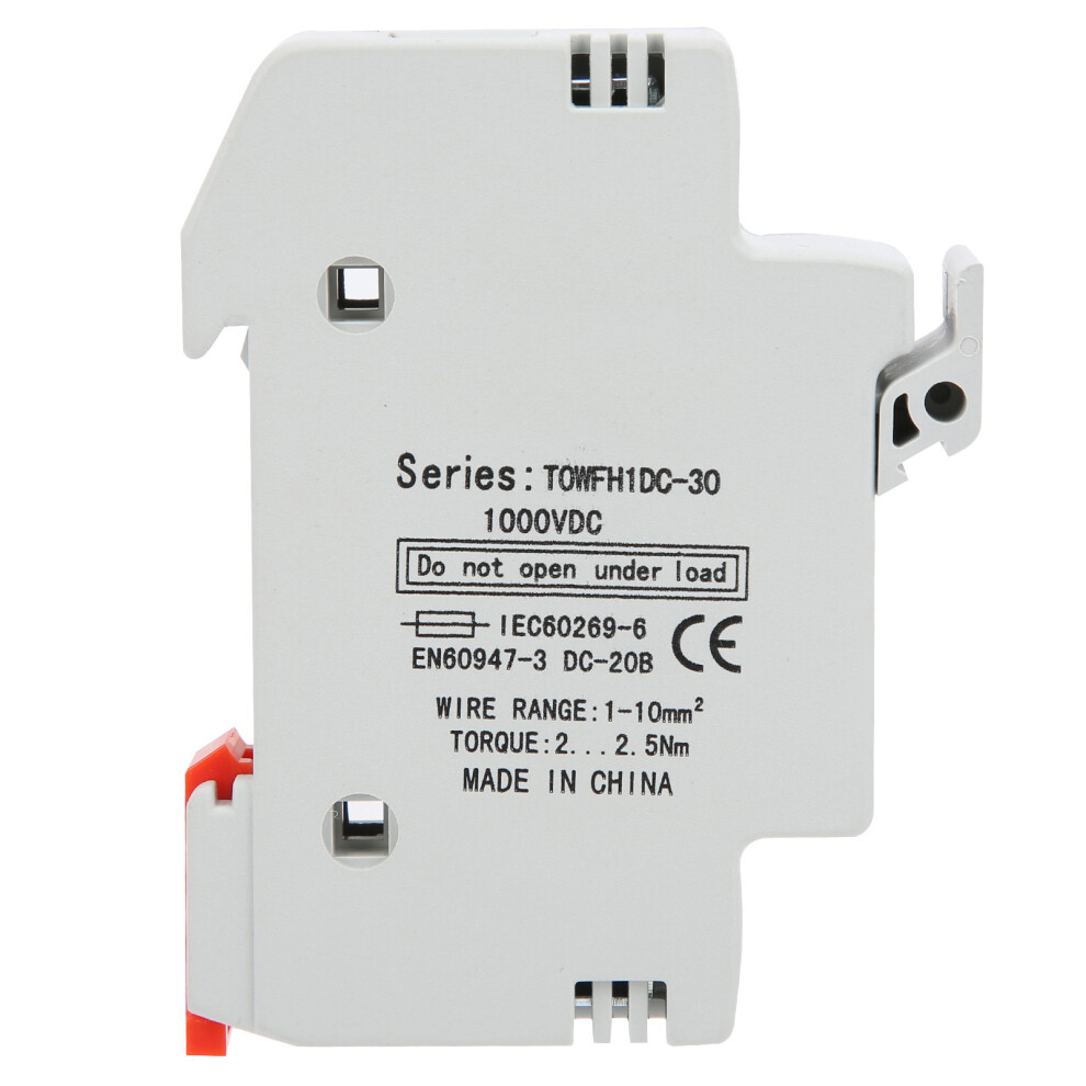 Fuse Holder Base DIN Rail Mount Power Distribution