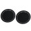 2PCS Black PET Drum Head Patch Wear Resistant for Practice & Performance 14