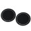 2PCS Black PET Drum Head Patch Wear Resistant for Practice & Performance 1