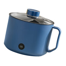 Multifunctional Electric Cooking Pot 1.5L Mini Noodle Cooker for Dorms