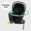 My Babiie MBCS05 Rotating Infant Carrier Car Seat and Base - Black 4