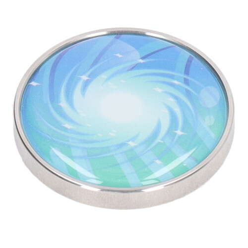 Desktop Rotating Toy Colorful Pattern Stainless