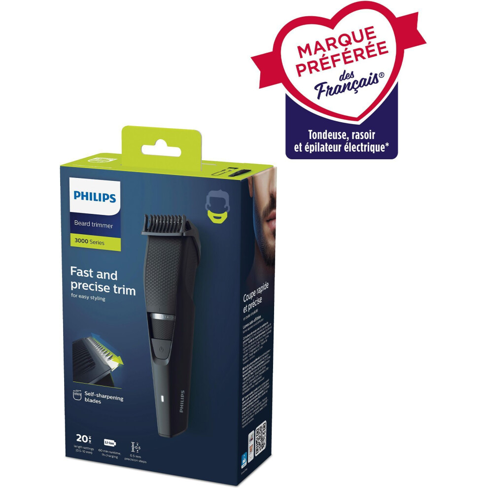 Philips Beard Trimmer - Bt3234/15 - Series 3000