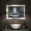 AICA (800x600mm) LED Bathroom Mirror with Bluetooth Speaker Demister Pad 4