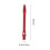 15Pièces Tiges Remplacement Robustesse Aluminium Rouge Pour Fléchettes 2