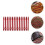 15Pièces Tiges Remplacement Robustesse Aluminium Rouge Pour Fléchettes 9