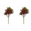 2Pcs Artificial Succulent Plastic Plants For Home Office Decor 4