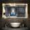 AICA (1000x600mm) LED Bathroom Mirror with Bluetooth Speaker Demister Pad 3