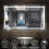 AICA (1000x600mm) LED Bathroom Mirror with Bluetooth Speaker Demister Pad 1