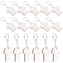 conjunto de chaveiros para sublimação e artesanato