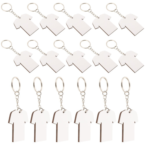 conjunto de chaveiros para sublimação e artesanato