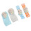 4pcs Baby Rattle Socks Cute Octopus Shape Soft 5