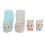 4pcs Baby Rattle Socks Cute Octopus Shape Soft 10