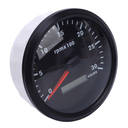 110mm 4-3/8in Tachometer 7 Color Backlight DC 2