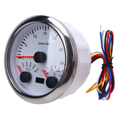85mm 3000rpm Tachometer 3 in 1 Multifunctional 1