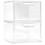 2Pcs Drawer Organizer Bins Desktop Storage For Makeup And Vanity 6