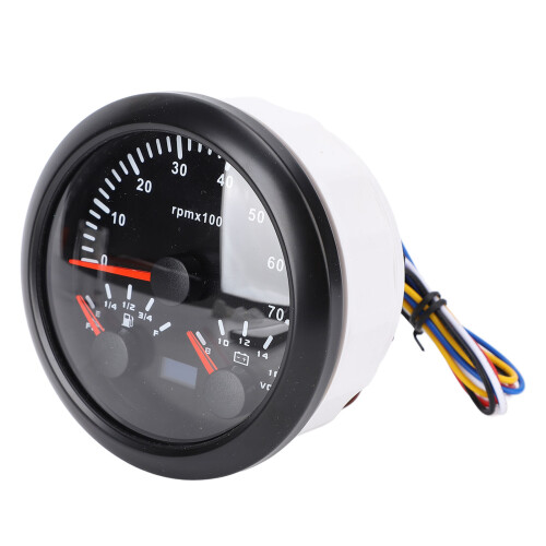 85mm Speedometer Fuel Gauge 8-16V Voltmeter 3 3/8 1