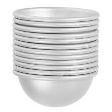 12 . form do soli kąpielowej, półokrągłe kulki, aluminium