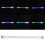 Rolling Finger Rotating Pen LED Flash Light Stress 10